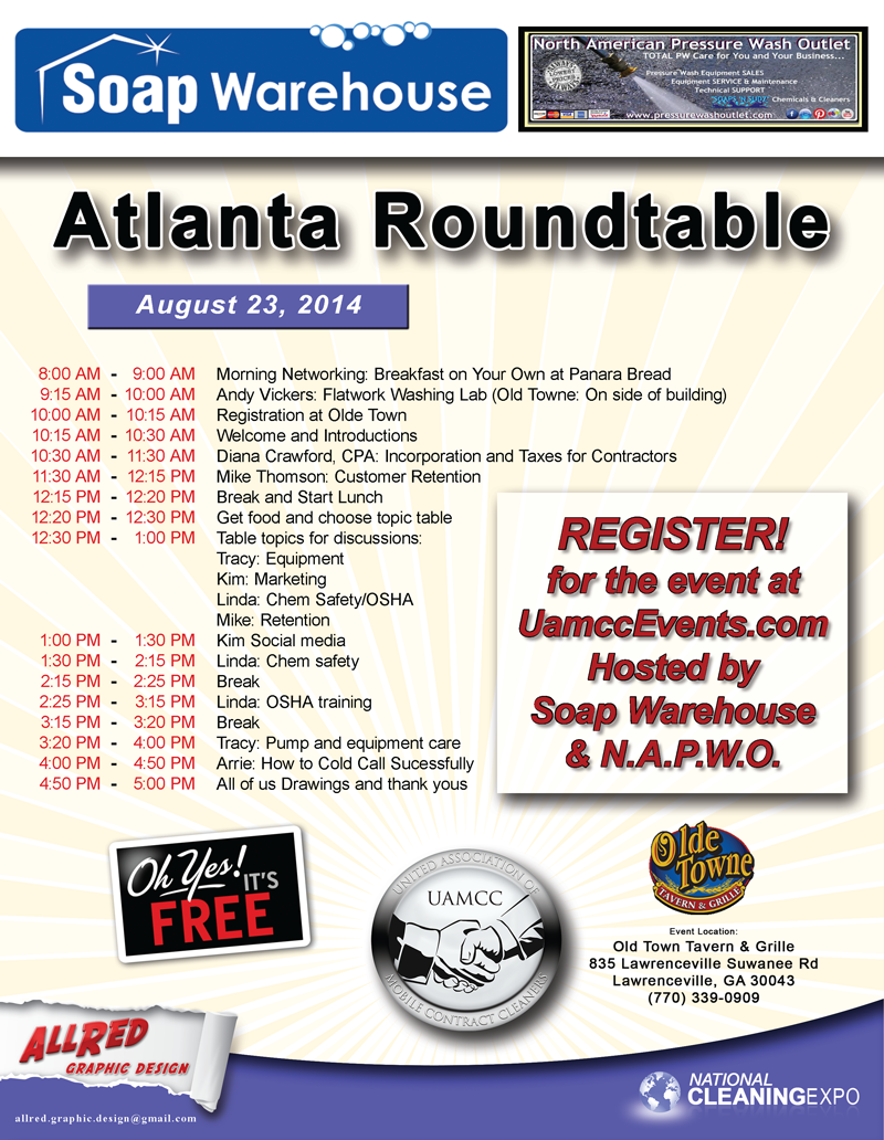 Atlanta Roundtable Schedule